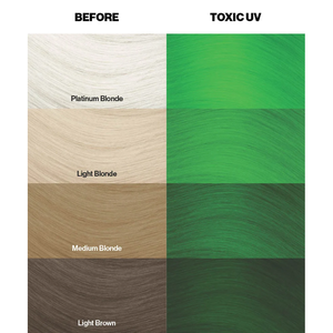 Tinta per Capelli Semipermanente UV Color Neon Tossico, Vegana, Senza Ammoniaca, Colore a Lunga Durata - Product Image 4