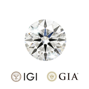 Vente en gros 1.00 carats fantaisie D couleur laboratoire cultivé rond brillant coupe VS excellente coupe IGI/GIA VVS1 DE VS2 bijoux en vrac - Product Image 2