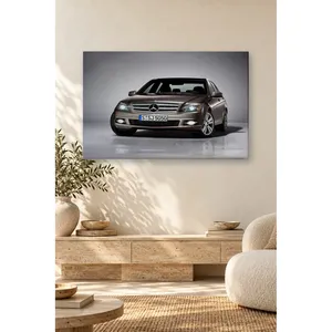 Impresión en lienzo de Fida Bronze Mercedes Clase C en gris - Product Image 4