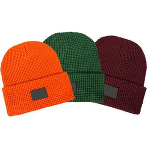 Cómodos hombres Beanie Caps Color jacquard diseño logotipo personalizado hecho sombreros de invierno 100% algodón adultos Unisex Beanie Caps - Product Image 6