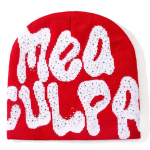 หมวกบีนนี่ถักไหมพรมสำหรับฤดูหนาว อุ่น นุ่ม สบาย บุด้วยผ้าฟลีซ ทรงสกัลแคป ยืดหยุ่น กระชับ ทันสมัย เหมาะสำหรับกิจกรรมกลางแจ้ง ชายหาด ใช้ได้ทุกวันในสภาพอากาศหนาวเย็น - Product Image 2