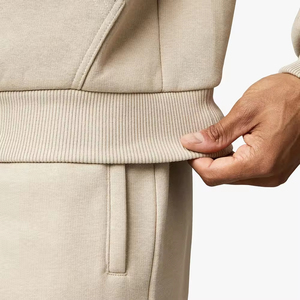 Sweat à capuche vierge imprimé bouffant Streetwear pull personnalisé à épaules tombantes sweat à capuche uni pour hommes vente en gros de sweats à capuche personnalisés - Product Image 4