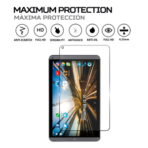 Protector de Pantalla ANTISHOCK para Tablet Mediacom SmartPad I2 10 HD Lite Protección Premium - Product Image 2
