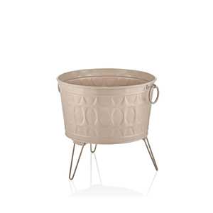 Prism Caramel 43x45 cm Florero y maceta Macetas elegantes para uso en interiores y exteriores - Product Image 1