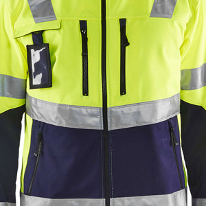 เสื้อแจ็คเก็ตนิรภัยแบบสะท้อนแสง คอตั้ง ซิป กันน้ำ ผลิตจากผ้า Cordura  สี/โลโก้ปรับแต่งได้ ขายส่ง/OEM สำหรับผู้ชาย - Product Image 5