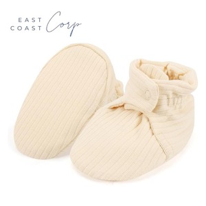 Botines infantiles de algodón orgánico, calcetín suave cálido y acogedor, botas ajustables de estilo occidental para recién nacidos para otoño - Product Image 4