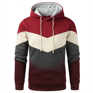 Sudaderas con Capucha para Hombre, Otoño, Más Vendidas, Precio al por Mayor, Ropa Urbana, Último Estilo, Nueva Llegada, Color Sólido, Teñido Liso, 100% Algodón - Product Image 2