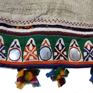 Auténtico bolso de dote Banjara Vintage Kantha Tribal Bag - Product Image 1