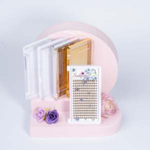 OEM/ODM NBT 16 rangées de vison 6D 0.07 ventilateurs de cils pré-fabriqués plateaux d'extensions de cils avec ventilateurs de volume préfabriqués à base pointue - Product Image 4