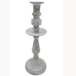 Bougeoir en métal innovant de longue durée blanc élégant Candler Table à manger de mariage accessoires de fête de noël - Product Image 6