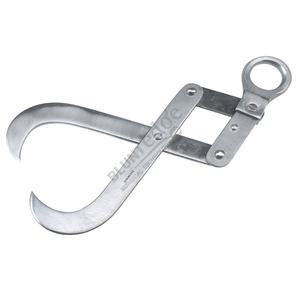 Instrumentos Veterinarios Reutilizables Krey Hook 8, Tecnología Quirúrgica de Borde Recto, Instrumentos Médicos Quirúrgicos Veterinarios para Animales y Mascotas - Product Image 2