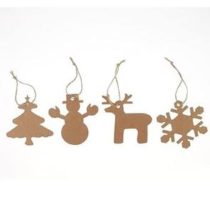 Adorno Navideño Colgante de Hierro Forjado con Diseño de Reno, Acabado Antiguo para Decoración Navideña del Hogar - Product Image 2