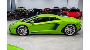 2018 para Lamborghini Aventador LP 700-4 Coupe Certificado Limpio y bastante usado GREEN Turbo 8L Luz de caja de cambios automática/manual - Product Image 3