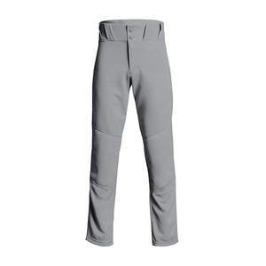 Conjunto de uniforme de béisbol en blanco al por mayor, Jersey y pantalones grises con botones completos, ropa de softball de equipo de malla duradera con logotipo cosido personalizado - Product Image 5