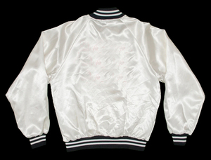 Chaqueta Universitaria de Satén para Hombre, de Alta Calidad, al por Mayor, con Cuello Alto, Transpirable, Diseño Frontal Bordado para Invierno - Product Image 6