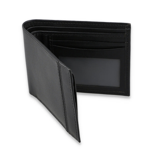 Portefeuille Homme en Cuir Véritable Pliant de Haute Qualité OEM, Durable, Luxe, Anti-RFID, Grande Capacité, Porte-Cartes, Logo Personnalisé, Court - Product Image 3