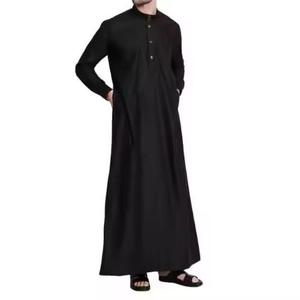 Thobes islamiques en coton respirant pour enfants, fabricant professionnel 2025, nouveau style de jubba arabe avec services OEM ODM - Product Image 1