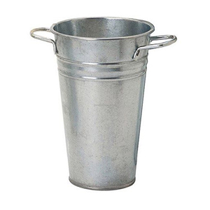 Cubo Caddy de flores de 4 secciones galvanizado, uso multiusos, regalo decorativo perfecto para casi cualquier ocasión - Product Image 3