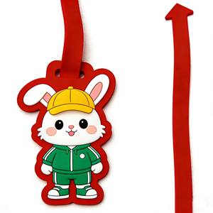 Etichette per Bagagli in PVC Personalizzate con Loghi e Nomi Personalizzati, <span class=keywords><strong>Tag</strong></span> per Valigie e Etichette da Appendere - Product Image 3