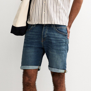 OEM ODM Shorts d'été personnalisés de haute qualité pour hommes Shorts d'été en denim pour hommes avec des accessoires uniques - Product Image 4