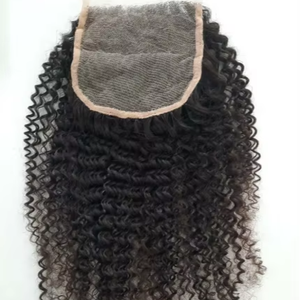 Extensiones de Cabello Humano Real con Cierre de Encaje HD Remy Virgen de la India del Sur, Textura Lisa y Rizada, Todos los Tamaños - Product Image 1
