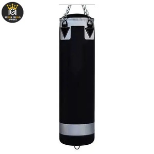 Saco de boxeo de altura ajustable para boxeo, kickboxing y entrenamiento de gimnasio, lleno de agua y arena para entrenamiento físico mejorado - Product Image 1