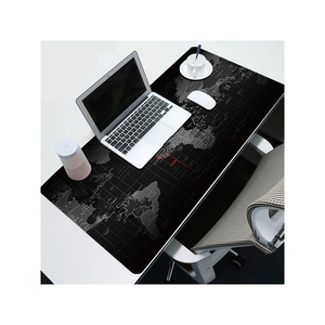 Global Map Mouse Pad 80x30cm <b>Large</b> Gaming <b>Desk</b> Mat World Design Anti Slip Surface - Product Image 3