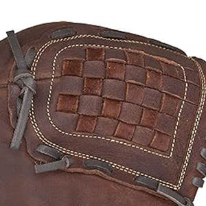 Nuevo diseño Guantes de captura de béisbol Precio barato Guantes de cuero para posición de receptor - Product Image 5