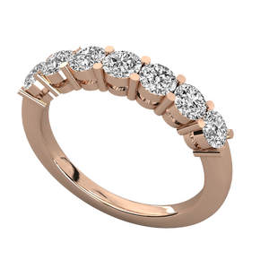 Anillo de Compromiso de Oro Sólido de 9k con Diamante Cultivado en Laboratorio para Mujer - Product Image 1