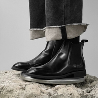 Chaussures habillées décontractées pour hommes, confortables, tendance, italiennes, élégantes, personnalisées, en cuir véritable, bout pointu, toutes saisons