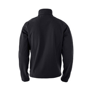 Conception personnalisée Vêtements de travail d'hiver Veste softshell zippée doublée en polaire imperméable et coupe-vent pour hommes - Product Image 2