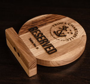 Divris Wooden Reserved Sign Laser Cut Rustic <b>Table</b> Marker Indoor and outdoor Use - Product Image 6