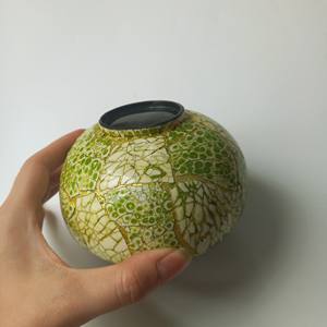 Cuencos de Coco lacados para decoración, cuencos de cáscara de Coco hechos a mano por Vitrapro, logotipo personalizado Natural - Product Image 5