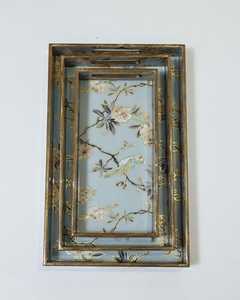 Plateau époxy en résine de haute qualité pour la décoration intérieure Technique métallique artisanale de Style Design côtier pour les cadeaux de pendaison de crémaillère - Product Image 3