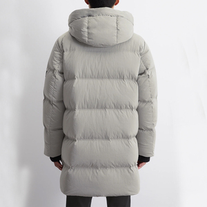 Chaqueta Larga Acolchada de Invierno para Hombre, Resistente al Viento, Chaqueta Económica con Logotipo Personalizado, Nuevo Diseño - Product Image 3