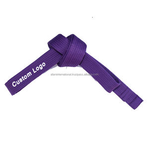 Ceinture de karaté de haute qualité personnalisée 160 cm - 360 cm Couleurs durables Ceinture en coton Arts martiaux Judo Karaté Taekwondo - Product Image 1