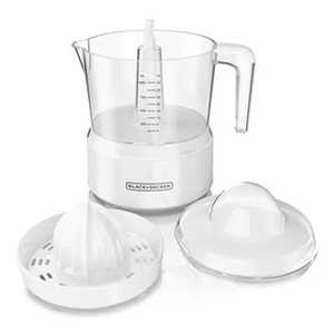 Spremiagrumi elettrico per frutta Black & Decker CJ-600/631/650 W frullatore a spremiagrumi lento con capacità di 1.5 L - Product Image 1