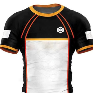 Tenues de rugby à marque privée, vêtements de sport respirants, 100% polyester, haute qualité, personnalisables au meilleur prix - Product Image 3