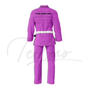 Nuevo Conjunto de Uniforme Deportivo de Jiu Jitsu, Karate y Judo para Mujer, con Logotipo Frontal, Transpirable, 300g - Product Image 4