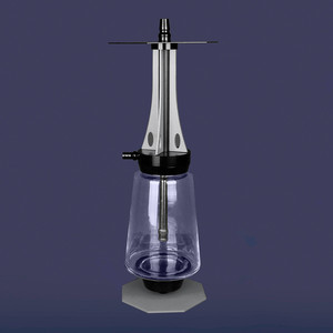 Logo personnalisé Narguilé en métal Shisha Nouveau design Shisha Narguilé de luxe au design unique avec une belle <span class=keywords><strong>chicha</strong></span> de base colorée - Product Image 2