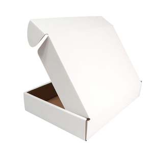 Boîte personnalisée en carton recyclé pour expédition 18x19.5x6 cm - Laminage brillant ou mat personnalisé - Product Image 2