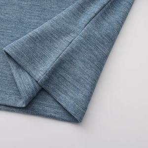 Haute Qualité Logo Personnalisé 1/4 Zip Zipper Pull Manches Raglan Broderie Logo Polyester/Spandex 4 Way Stretch - Product Image 6