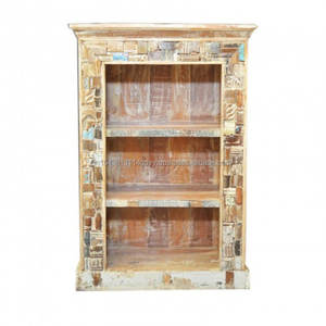 2025 Liberty Reclaimed Timber Bookcase Large Modern Design Bookshelf Industrial Office and School Bookshelf Home Decor <b>Furniture</b> - Product Image 3