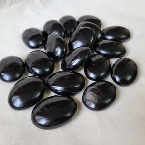 Premium Polished Natural Gemstone Black Obsidian <b>Crystal</b> Palm Stones for Protection Grounding Love Chakras Healing in wholesale - Product Image 6