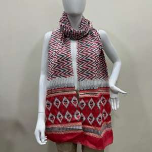 Dupatta indien en coton imprimé pour femmes, écharpe, châle, dupatta fait à la main, imprimé ethnique, dupatta en coton pour femmes, écharpe d'été - Product Image 2