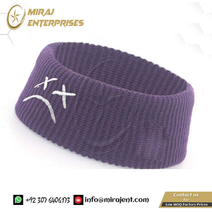 Winter Knitting Elastic Turban Headwear Stretch Head <b>Bands</b> Wrap <b>Hair</b> Accessories Headband Sad <b>Boy</b> Face Bandanas - Product Image 5