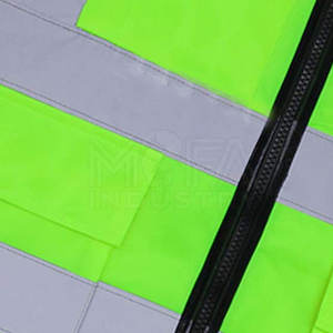 Gilets de sécurité réfléchissants directs d'usine pour gilet de sécurité à usage extérieur, industriel et d'urgence - Product Image 6