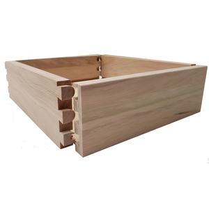 EFS Eco-Friendly <b>Waterproof</b> Custom Rubber Wood Finger-Joint Kitchen Drawer Front Back Side Panel with Dovetail Joint For Vanity - Product Image 4