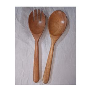 Couverts en bois écologiques de 2 avec vernis pour la maison et les ustensiles de cuisine à bas prix, ensembles de couverts en bois de mangue de bonne qualité - Product Image 3