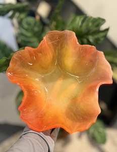 Cuenco grande redondo de resina para servir, hecho a mano, ideal para reuniones navideñas, celebraciones familiares o uso diario en la cocina - Product Image 2